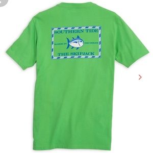 SOUTHERN TIDE Skipjack Short Sleeve T-Shirt Green